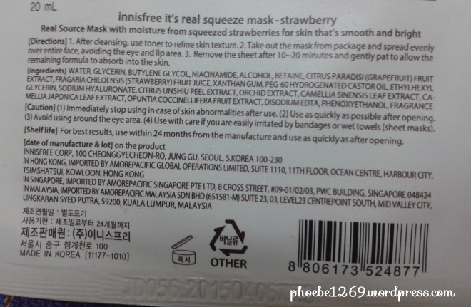 Mask giay Innisfree Dau - 03